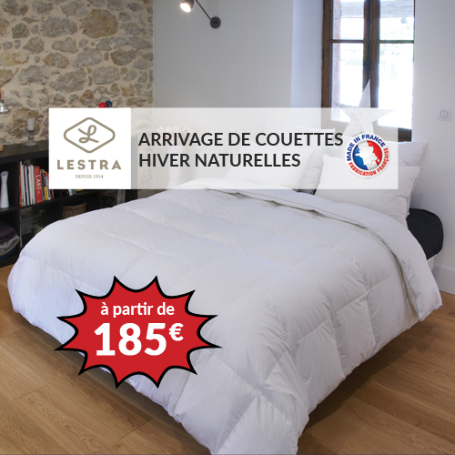 Couette LESTRA SOFTYNE 50% duvet