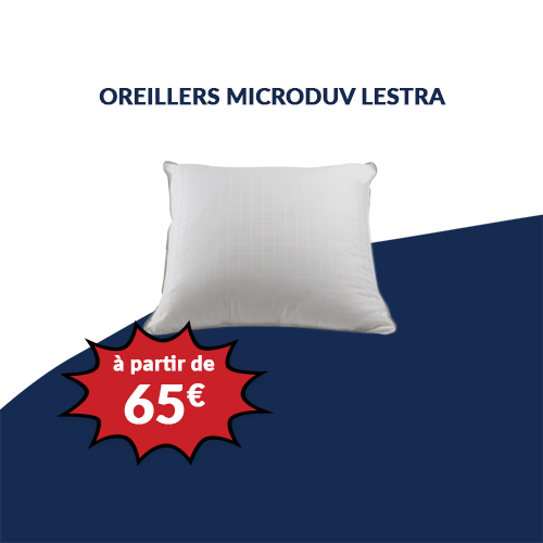 Oreillers MICRODUV LESTRA