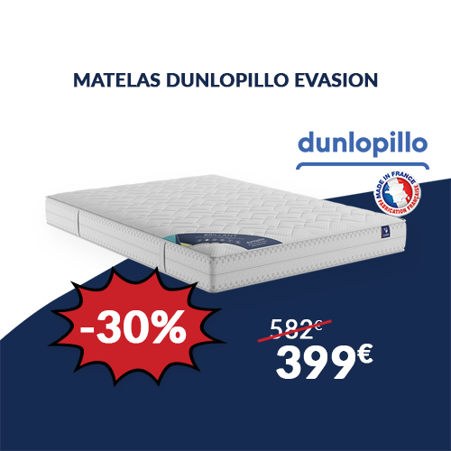 Matelas DUNLOPILLO EVASION